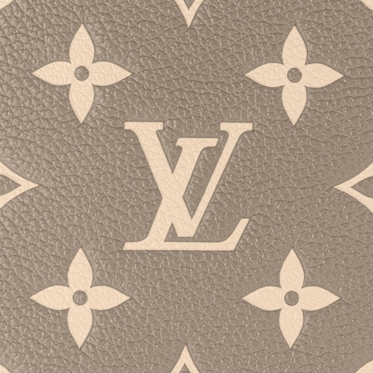 Сумка Louis Vuitton NeoNoe MM Bicolour Monogram Empreinte Tourterelle / Creme