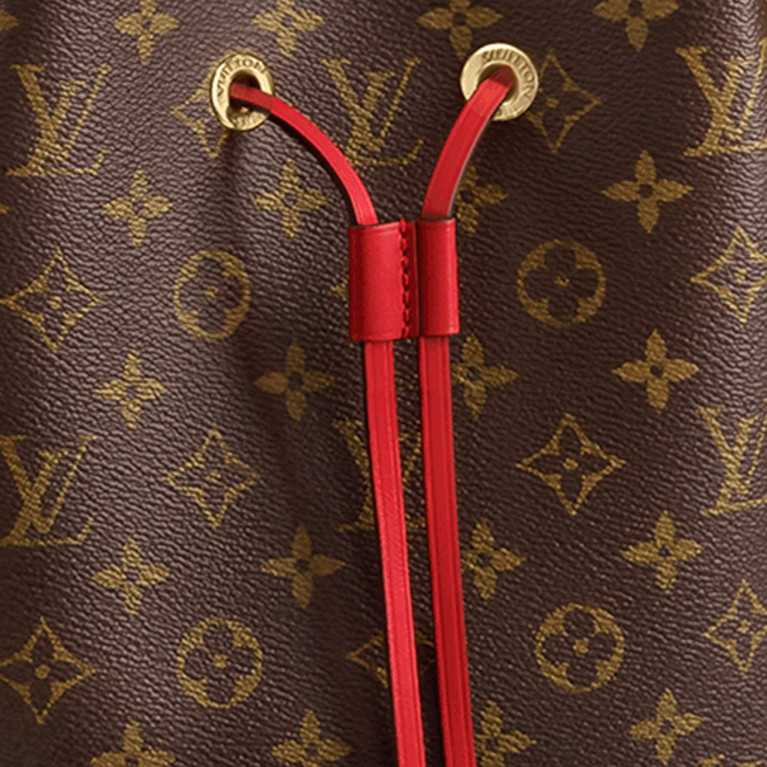 Сумка Louis Vuitton NeoNoe канва Monogram Coquelicot Red