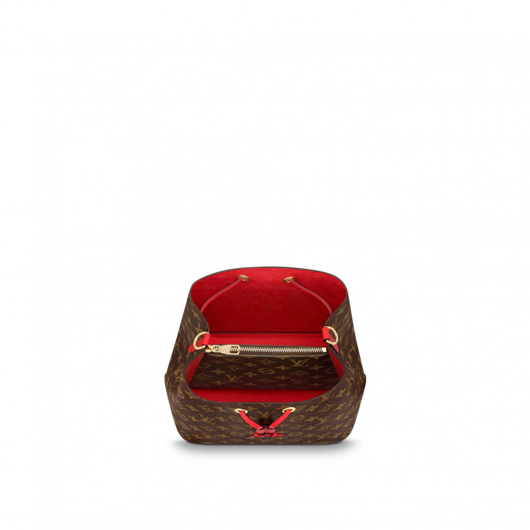 Сумка Louis Vuitton NeoNoe канва Monogram Coquelicot Red