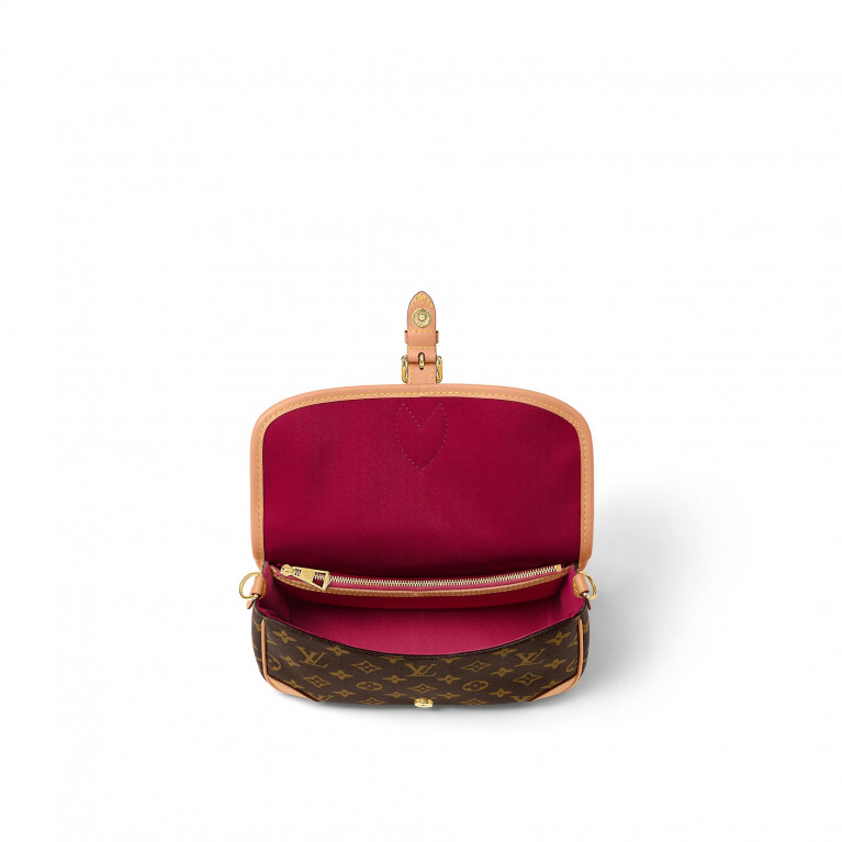 Сумка Louis Vuitton Diane Satchel канва Monogram Fuchsia