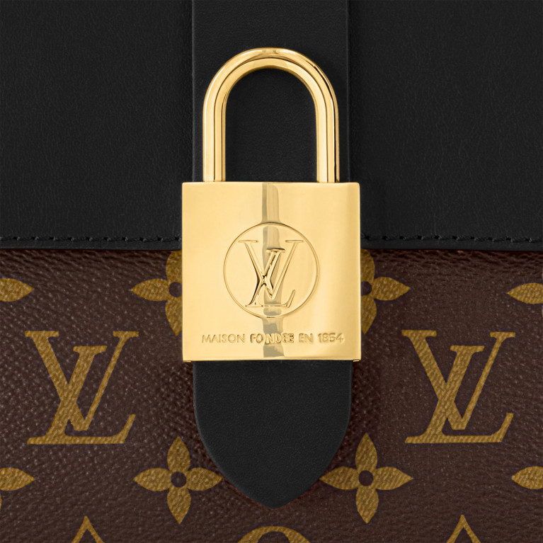 Сумка Louis Vuitton Locky BB канва Monogram Black