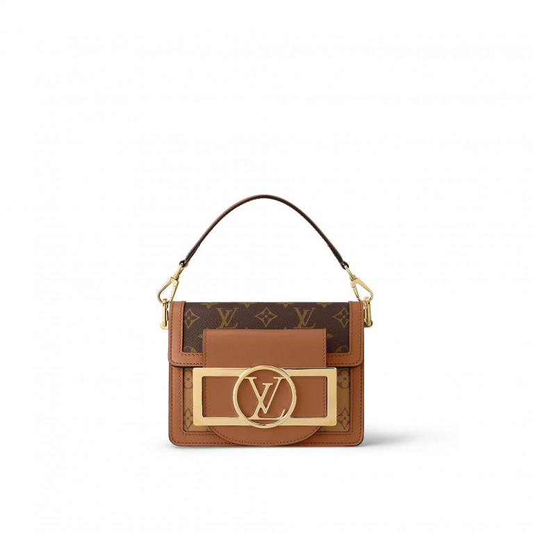 Сумка Louis Vuitton Mini Dauphine Lock XL канва Monogram 