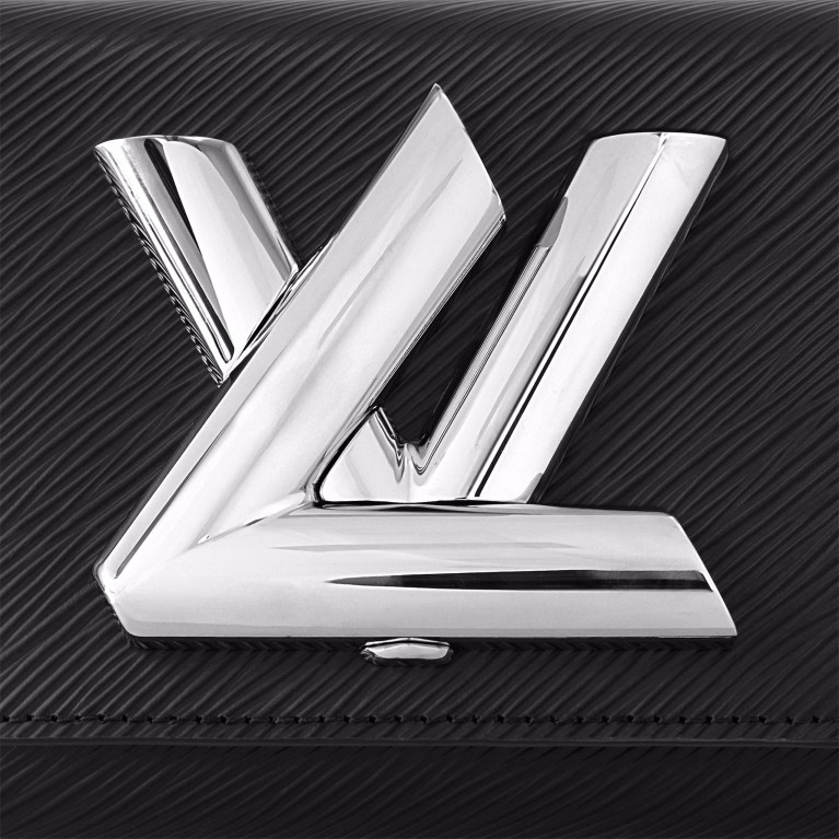 Сумка Louis Vuitton Twist Lock XL кожа Epi Black