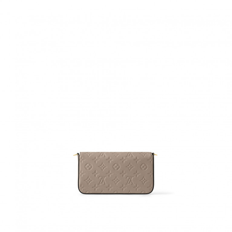 Сумка Louis Vuitton Pochette Felicie Monogram Empreinte Tourterelle