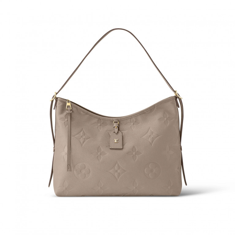 Сумка Louis Vuitton CarryAll MM Bag Monogram Empreinter Tourterelle
