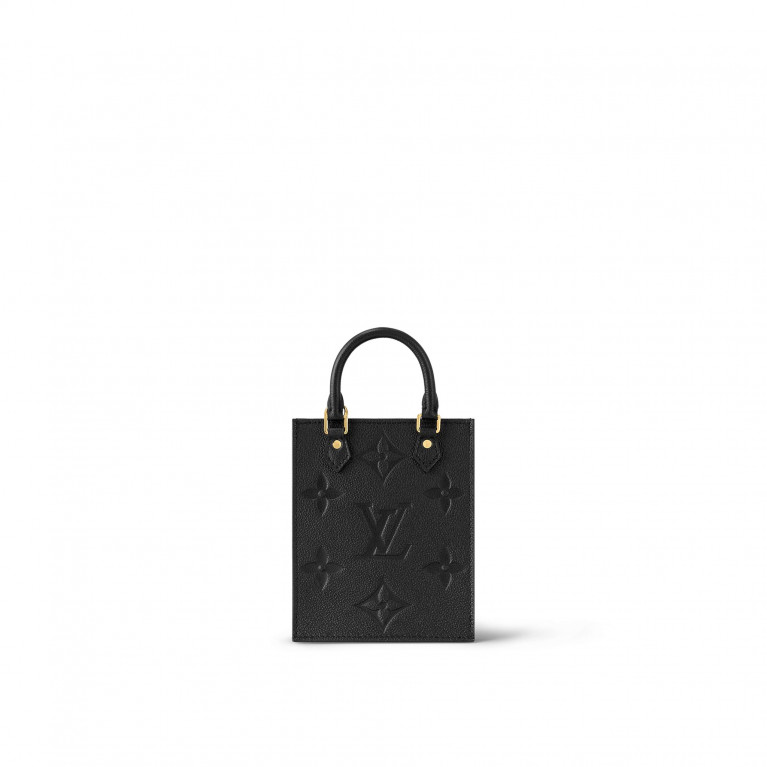 Сумка Louis Vuitton Petit Sac Plat Monogram Empreinte Black 