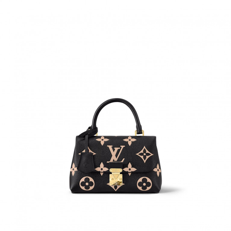 Сумка Louis Vuitton Madeleine BB Bicolour Monogram Empreinte Black