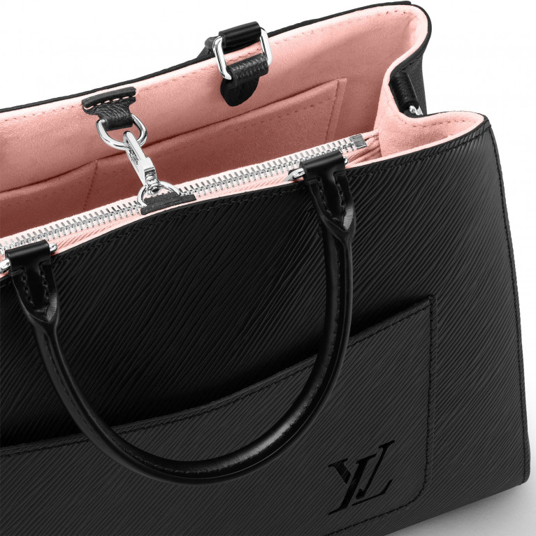Сумка Louis Vuitton Marelle MM Tote Bag кожа Epi Black 