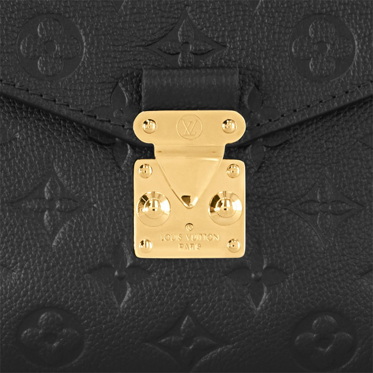 Сумка Louis Vuitton Pochette Metis Monogram Empreinte Black