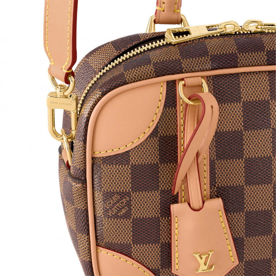 Louis Vuitton DAMIER Valisette Souple Bb Bag (N50065)