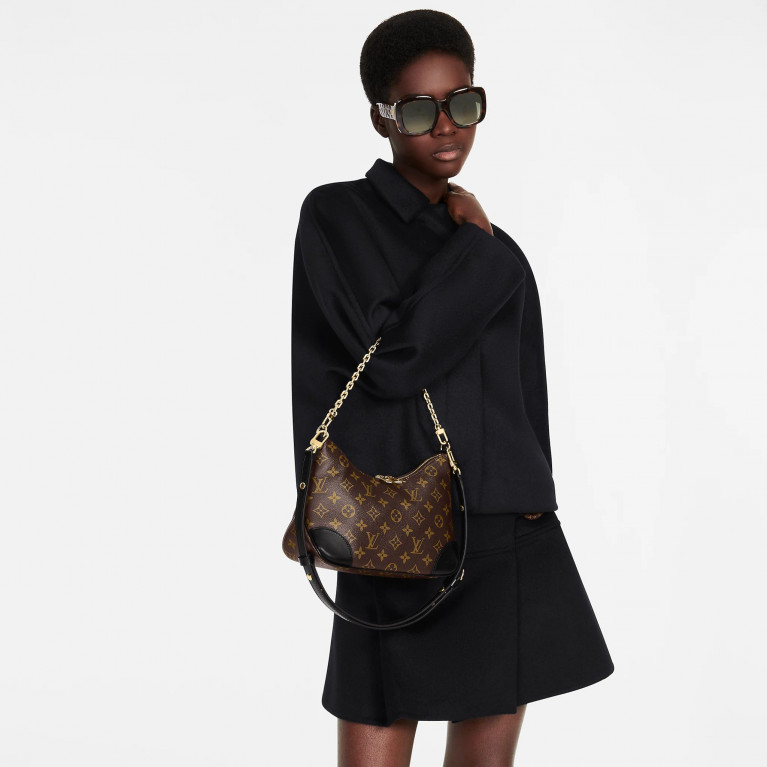 Сумка Louis Vuitton Boulogne Bag канва Monogram Black