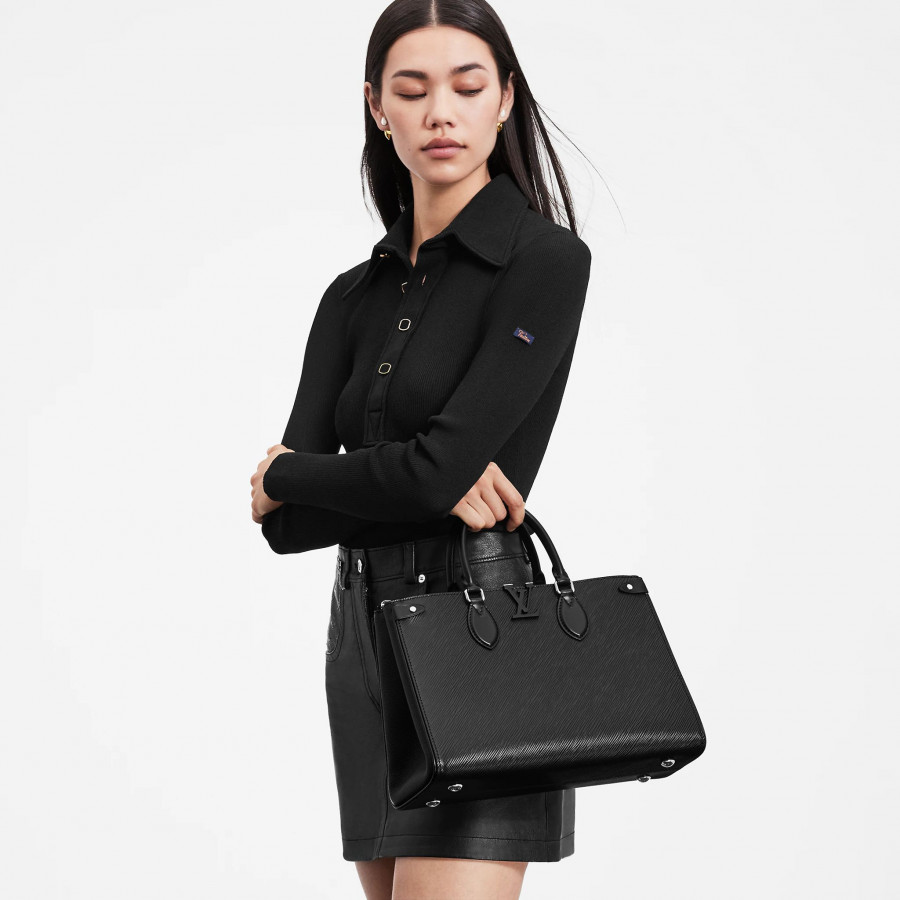Сумка Louis Vuitton Grenelle MM Tote Bag кожа Epi Black купить в  интернет-магазине