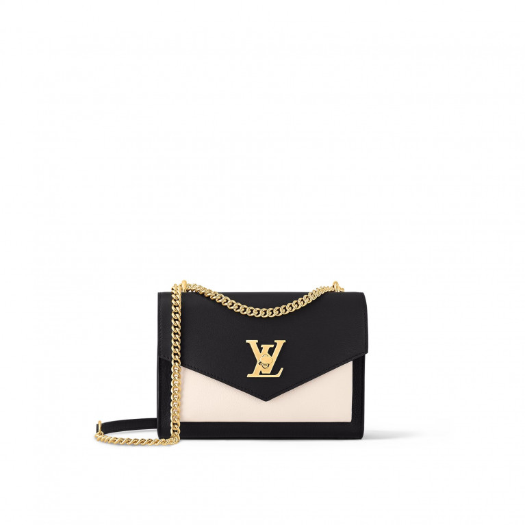 Сумка Louis Vuitton Mylockme BB Creme / Black 