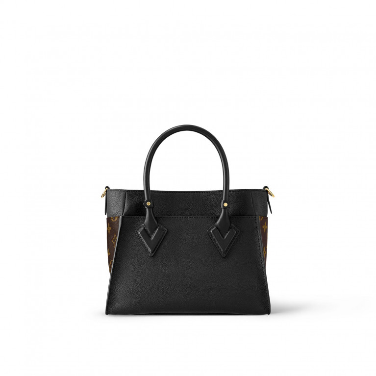Сумка Louis Vuitton On My Side PM Tote Bag канва Monogram Black