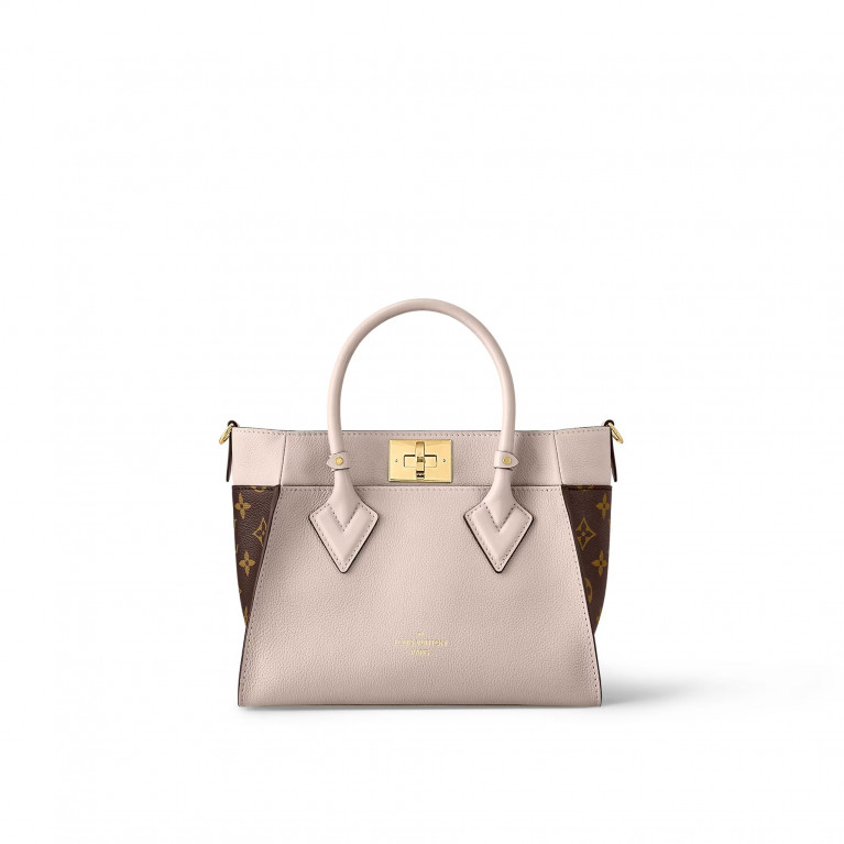 Сумка Louis Vuitton On My Side PM Tote Bag канва Monogram Greige