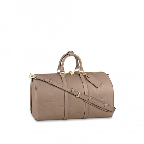 Дорожная сумка Louis Vuitton Keepall 45 BA Bag Monogram Empreinte Tourterelle