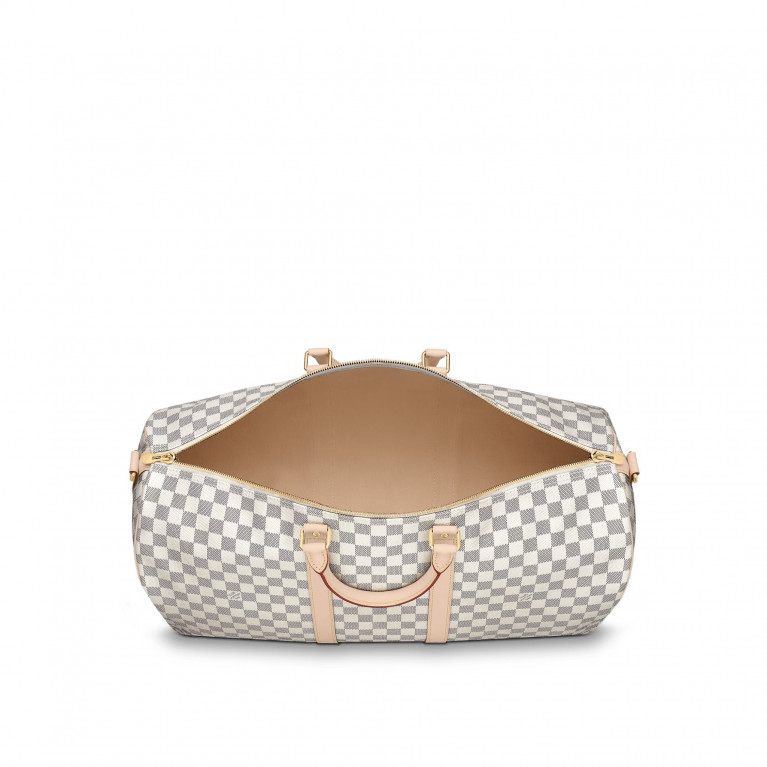 Дорожная сумка Louis Vuitton Keepall Bandouliere 55 канва Damier Azur