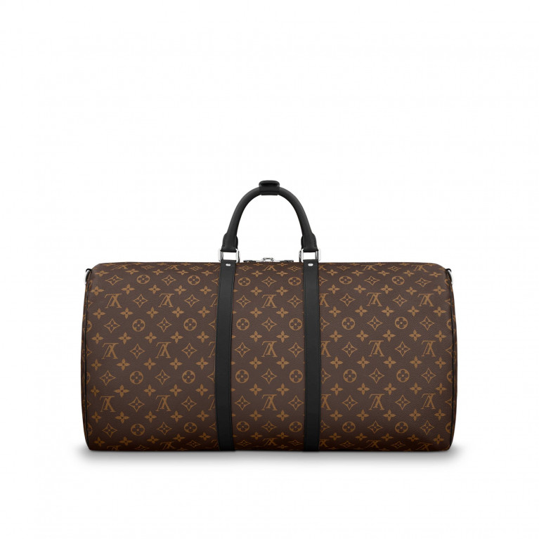 Дорожная сумка Louis Vuitton Keepall Bandouliere 55 канва Monogram