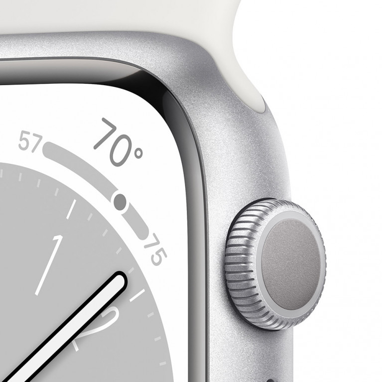 Смарт-часы APPLE Watch S8 41 Silver Alum / White 