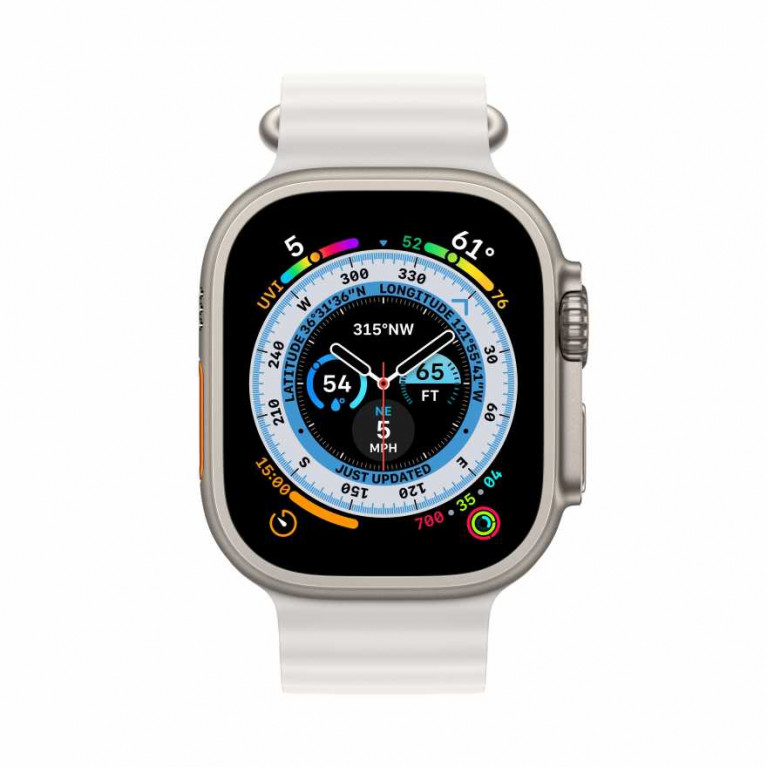 Смарт-часы APPLE Watch Ultra 49 Titanium Case / White Ocean Band