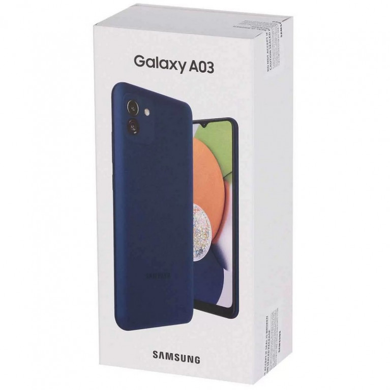 Смартфон Samsung Galaxy A03 32GB Blue