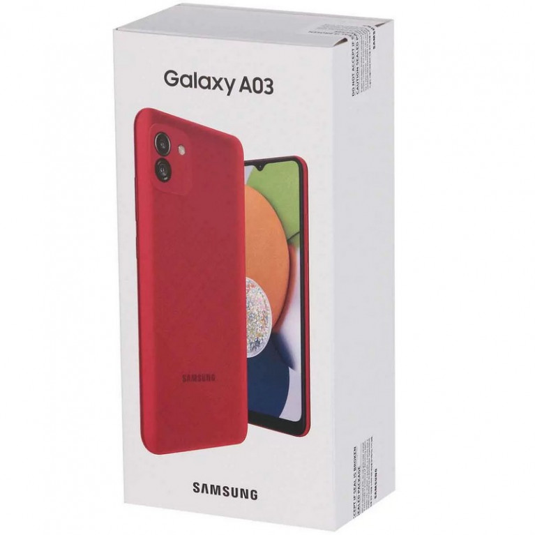Смартфон Samsung Galaxy A03 64GB Red