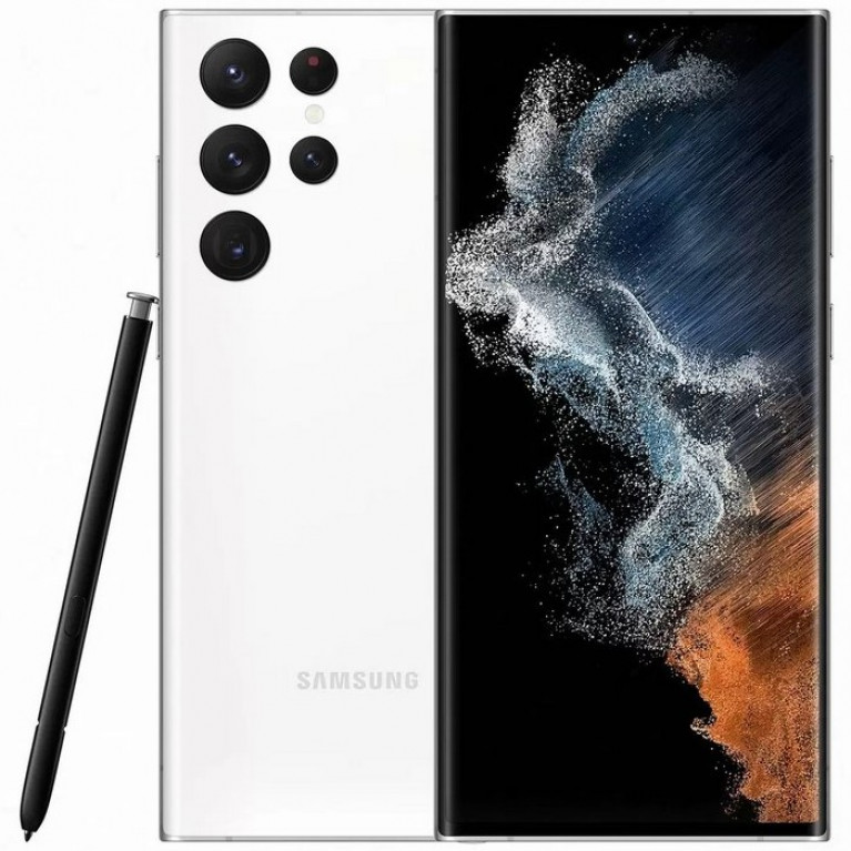 Смартфон Samsung Galaxy S22 Ultra 256GB Phantom White
