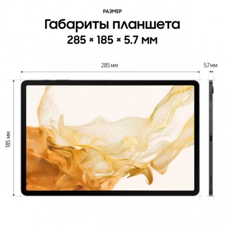 Планшет Samsung Galaxy Tab S8 Plus 256GB Graphite